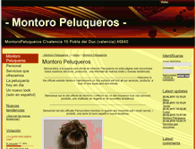 Tablet Screenshot of montoropeluqueros.webgarden.es