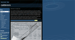 Desktop Screenshot of calderero.webgarden.es