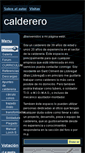 Mobile Screenshot of calderero.webgarden.es