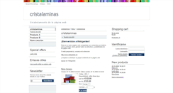 Desktop Screenshot of cristalaminas.webgarden.es