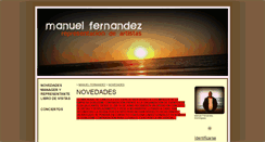 Desktop Screenshot of manuel-fernandez.webgarden.es