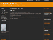 Tablet Screenshot of leonmotta.webgarden.es