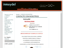 Tablet Screenshot of inmoydel.webgarden.es
