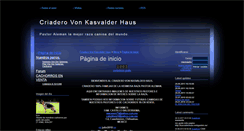 Desktop Screenshot of kasvalderhaus.webgarden.es