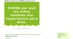 Desktop Screenshot of oansahoreb.webgarden.es