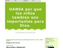 Tablet Screenshot of oansahoreb.webgarden.es