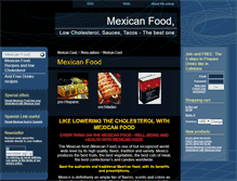 Tablet Screenshot of mexicanfood.webgarden.es