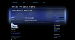 Desktop Screenshot of initial-ro.webgarden.es