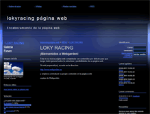 Tablet Screenshot of lokyracing.webgarden.es