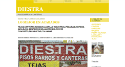 Desktop Screenshot of diestra.webgarden.es