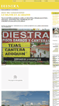 Mobile Screenshot of diestra.webgarden.es