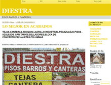 Tablet Screenshot of diestra.webgarden.es