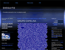Tablet Screenshot of grupocapelina.webgarden.es