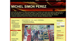 Desktop Screenshot of michelsimonperez.webgarden.es