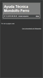 Mobile Screenshot of mondolfoferro.webgarden.es