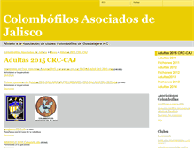 Tablet Screenshot of caj.webgarden.es