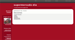 Desktop Screenshot of islantilla-supermercado.webgarden.es