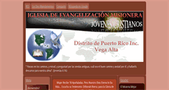 Desktop Screenshot of evangelio.webgarden.es