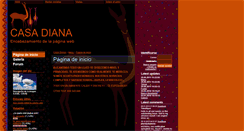 Desktop Screenshot of casadiana.webgarden.es