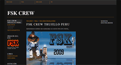 Desktop Screenshot of fsk-crew.webgarden.es