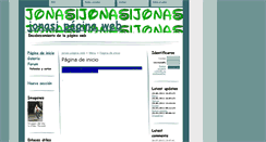 Desktop Screenshot of jonasi82.webgarden.es