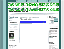 Tablet Screenshot of jonasi82.webgarden.es