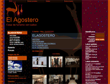 Tablet Screenshot of elagostero.webgarden.es