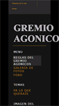 Mobile Screenshot of gremioagonicos.webgarden.es