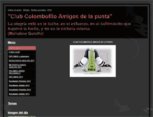 Tablet Screenshot of lapunta.webgarden.es