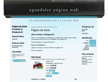 Tablet Screenshot of aguadulce.webgarden.es