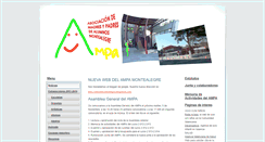 Desktop Screenshot of ampamontealegre.webgarden.es