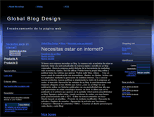 Tablet Screenshot of globalblogdesign.webgarden.es