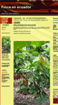 Mobile Screenshot of fincaecuador.webgarden.es