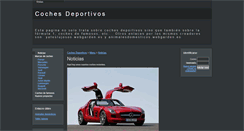 Desktop Screenshot of cochesdeportivos.webgarden.es