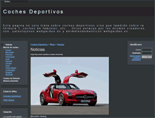 Tablet Screenshot of cochesdeportivos.webgarden.es