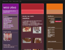 Tablet Screenshot of missunas.webgarden.es