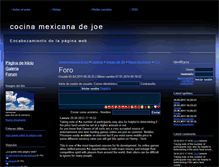 Tablet Screenshot of delitjoe.webgarden.es