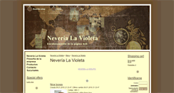 Desktop Screenshot of neverialavioleta.webgarden.es