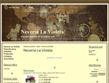Tablet Screenshot of neverialavioleta.webgarden.es