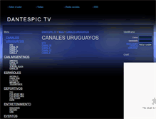 Tablet Screenshot of dantespictv.webgarden.es