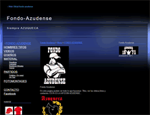 Tablet Screenshot of fondo-azudense.webgarden.es
