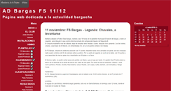 Desktop Screenshot of fsbargas.webgarden.es