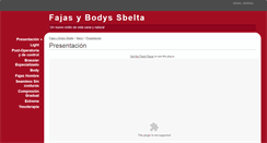 Desktop Screenshot of fajasybodys.webgarden.es