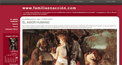 Desktop Screenshot of familiaenacion.webgarden.es