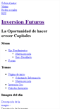 Mobile Screenshot of inversionfuturos.webgarden.es