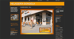 Desktop Screenshot of heladeriagondola.webgarden.es
