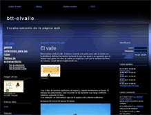 Tablet Screenshot of btt-elvalle.webgarden.es