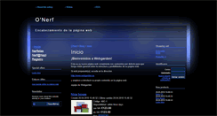 Desktop Screenshot of clubonerf.webgarden.es