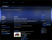 Tablet Screenshot of clubonerf.webgarden.es