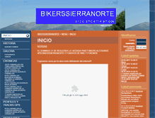 Tablet Screenshot of bikerssierranorte.webgarden.es